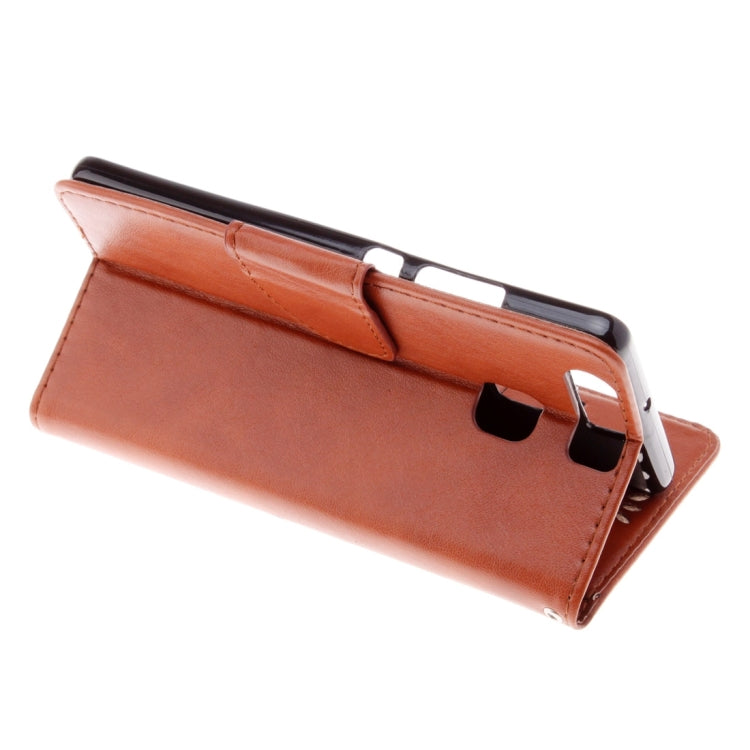 For Huawei P9 Butterflies Embossing Horizontal Flip Leather Case with Holder & Card Slots & Wallet & Lanyard