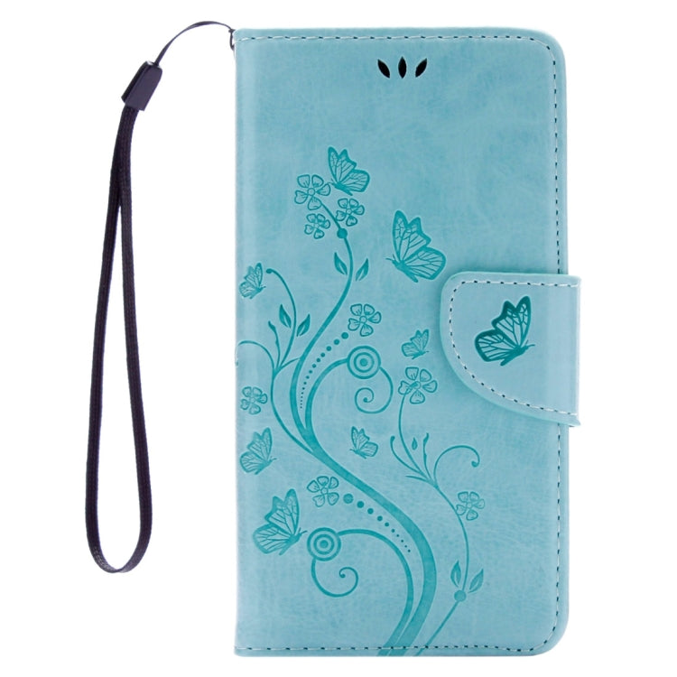 For Huawei P9 Lite Butterflies Embossing Horizontal Flip Leather Case with Holder & Card Slots & Wallet & Lanyard