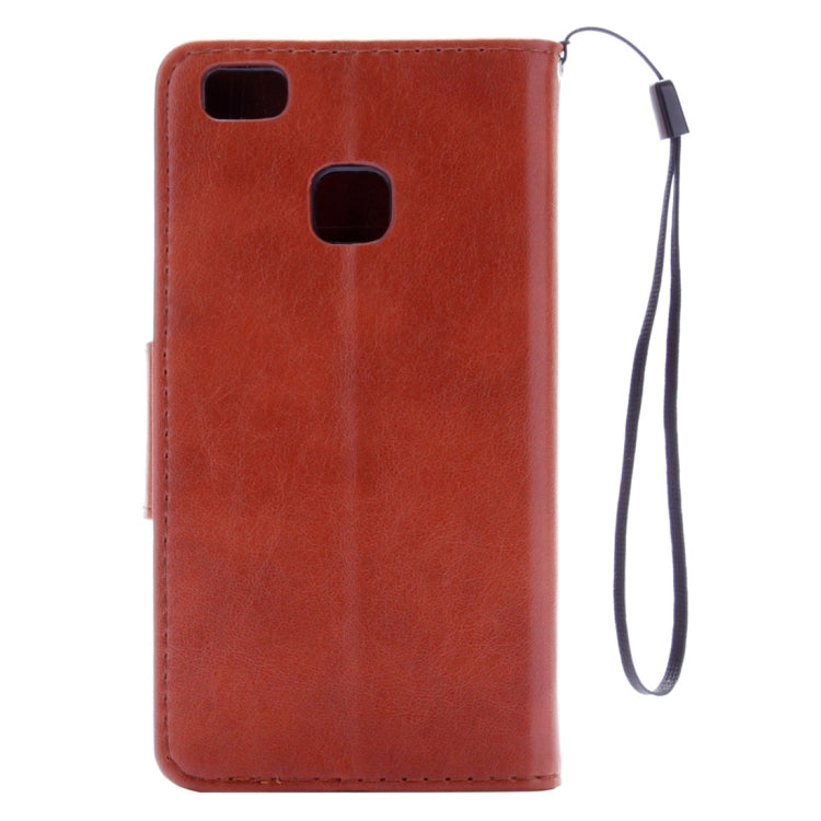 For Huawei P9 Lite Butterflies Embossing Horizontal Flip Leather Case with Holder & Card Slots & Wallet & Lanyard