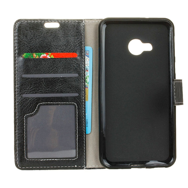 For HTC U11 Life Retro Crazy Horse Texture Horizontal Flip Leather Case with Holder & Card Slots & Photo Frame