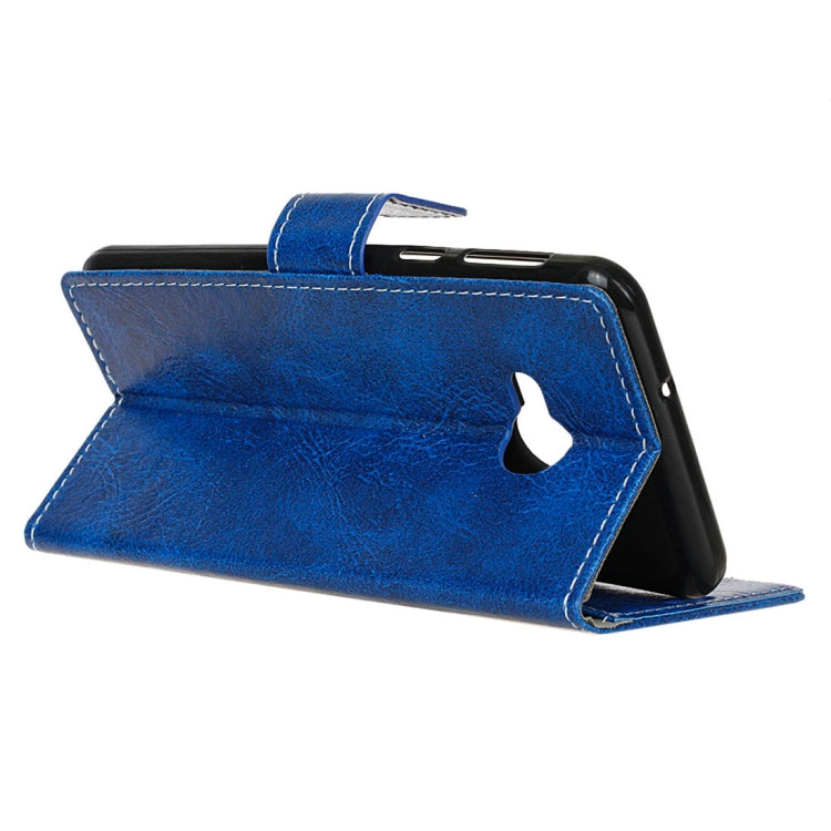 For HTC U11 Life Retro Crazy Horse Texture Horizontal Flip Leather Case with Holder & Card Slots & Photo Frame