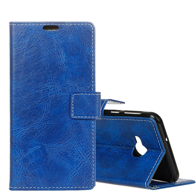 For HTC U11 Life Retro Crazy Horse Texture Horizontal Flip Leather Case with Holder & Card Slots & Photo Frame