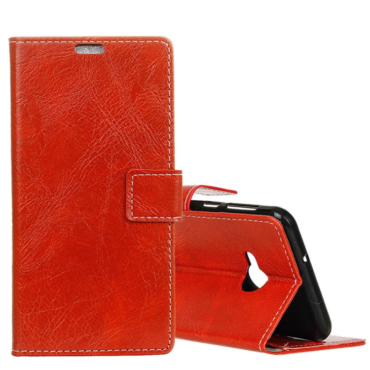 For HTC U11 Life Retro Crazy Horse Texture Horizontal Flip Leather Case with Holder & Card Slots & Photo Frame