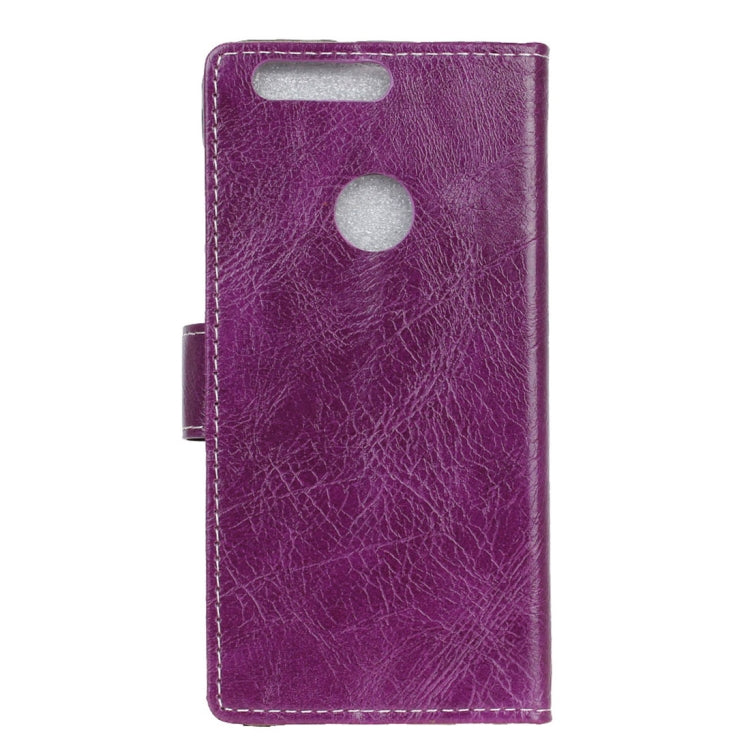 For OnePlus 5T Retro Crazy Horse Texture Horizontal Flip Leather Case with Holder & Card Slots & Wallet & Photo Frame