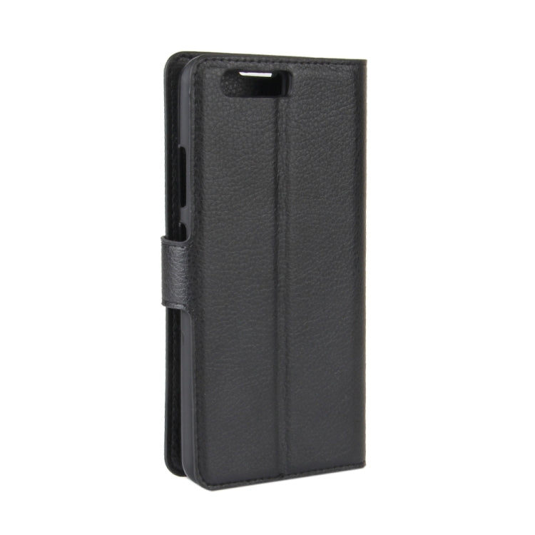 For Huawei P10 Litchi Texture Horizontal Flip Leather Case with Magnetic Buckle & Holder & Card Slots & Wallet