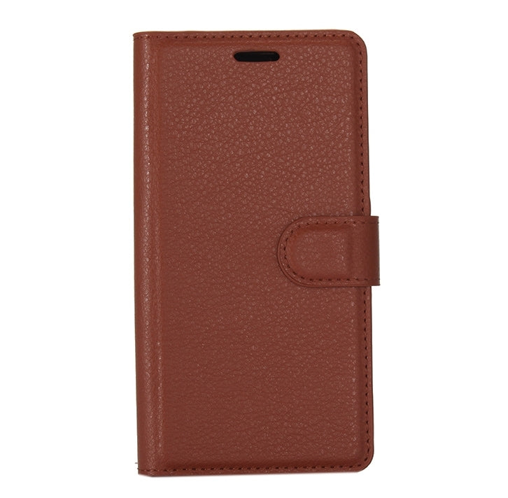 For Huawei P10 Litchi Texture Horizontal Flip Leather Case with Magnetic Buckle & Holder & Card Slots & Wallet