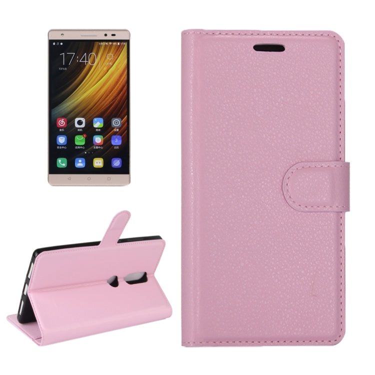 For Lenovo Phab 2 Plus Litchi Texture Horizontal Flip Leather Case with Magnetic Buckle & Holder & Card Slots & Wallet
