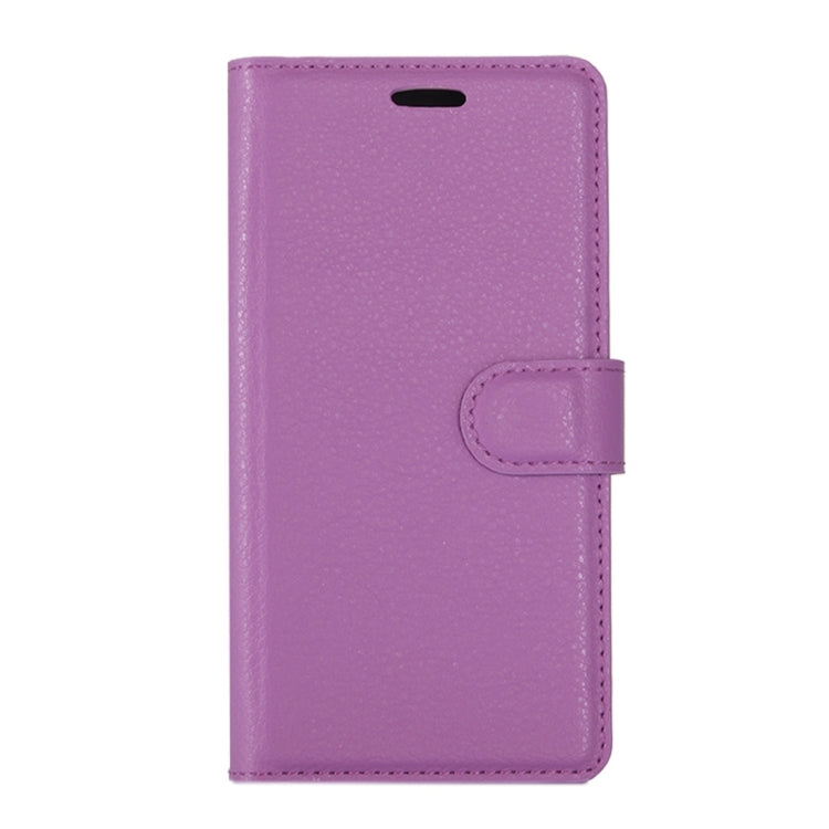 For Lenovo Phab 2 Plus Litchi Texture Horizontal Flip Leather Case with Magnetic Buckle & Holder & Card Slots & Wallet