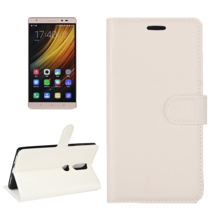 For Lenovo Phab 2 Plus Litchi Texture Horizontal Flip Leather Case with Magnetic Buckle & Holder & Card Slots & Wallet