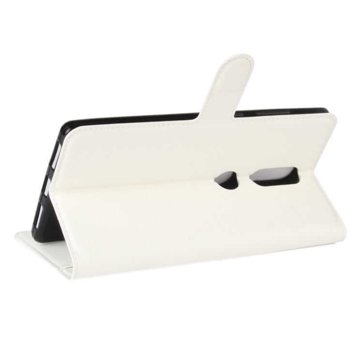 For Lenovo Phab 2 Plus Litchi Texture Horizontal Flip Leather Case with Magnetic Buckle & Holder & Card Slots & Wallet