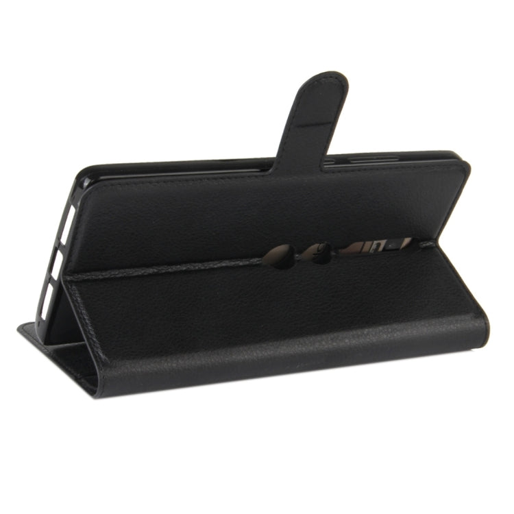 For Lenovo Phab 2 Pro Litchi Texture Horizontal Flip Leather Case with Magnetic Buckle & Holder & Card Slots & Wallet