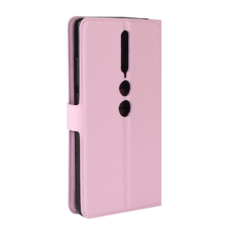 For Lenovo Phab 2 Pro Litchi Texture Horizontal Flip Leather Case with Magnetic Buckle & Holder & Card Slots & Wallet