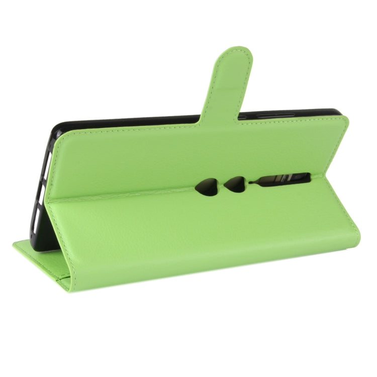 For Lenovo Phab 2 Pro Litchi Texture Horizontal Flip Leather Case with Magnetic Buckle & Holder & Card Slots & Wallet