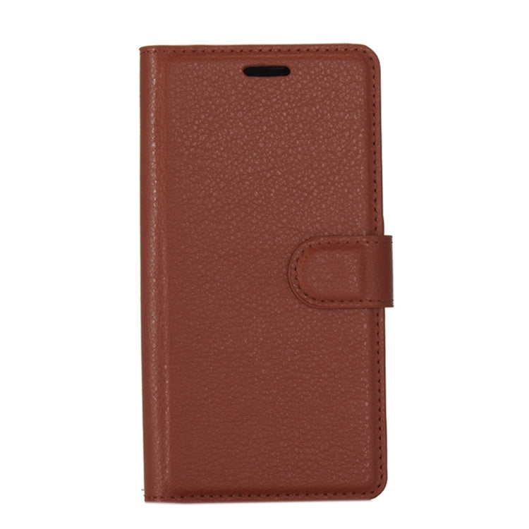 For Lenovo Phab 2 Pro Litchi Texture Horizontal Flip Leather Case with Magnetic Buckle & Holder & Card Slots & Wallet