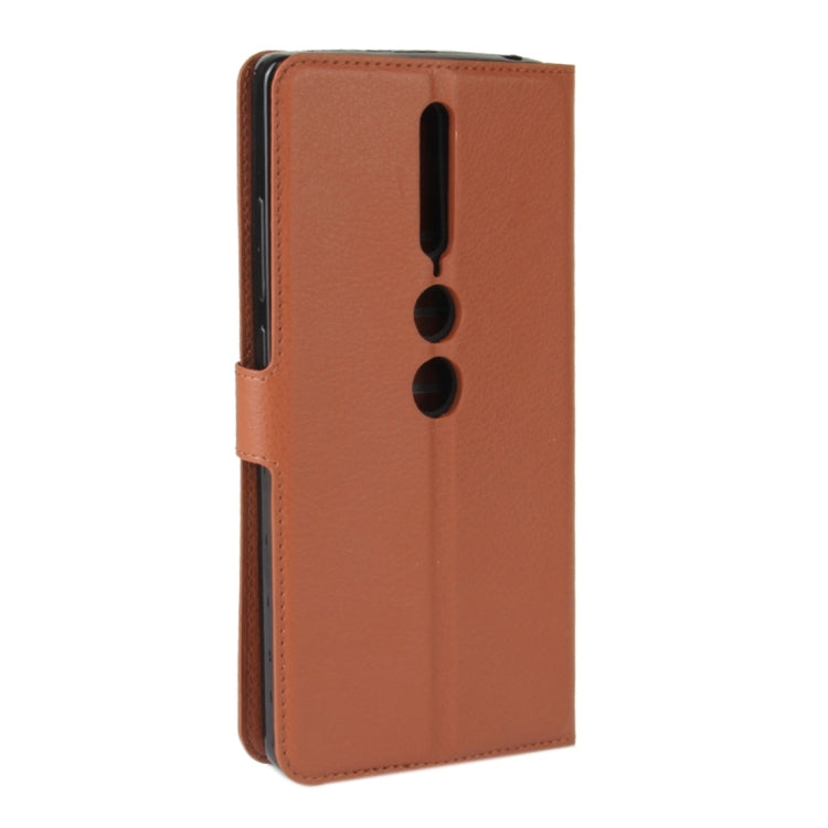 For Lenovo Phab 2 Pro Litchi Texture Horizontal Flip Leather Case with Magnetic Buckle & Holder & Card Slots & Wallet