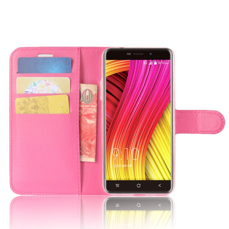 Blackview for A10 (MPH1904) Litchi Texture Horizontal Flip Leather Case with Holder & Card Slots & Wallet