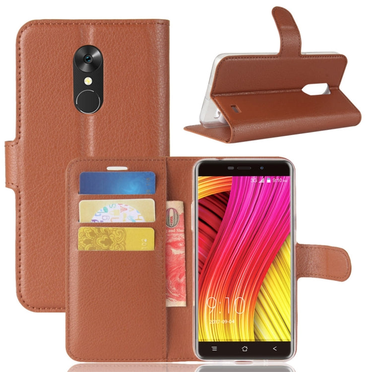 Blackview for A10 (MPH1904) Litchi Texture Horizontal Flip Leather Case with Holder & Card Slots & Wallet