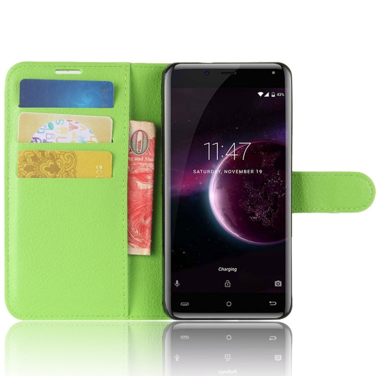 For CUBOT Magic Litchi Texture Horizontal Flip Leather Case with Holder & Card Slots & Wallet