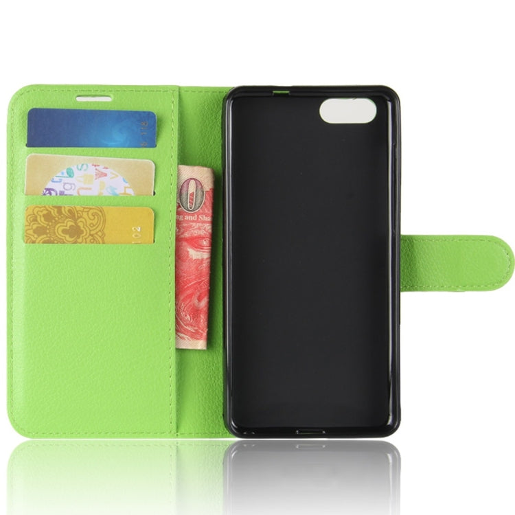 For CUBOT Magic Litchi Texture Horizontal Flip Leather Case with Holder & Card Slots & Wallet