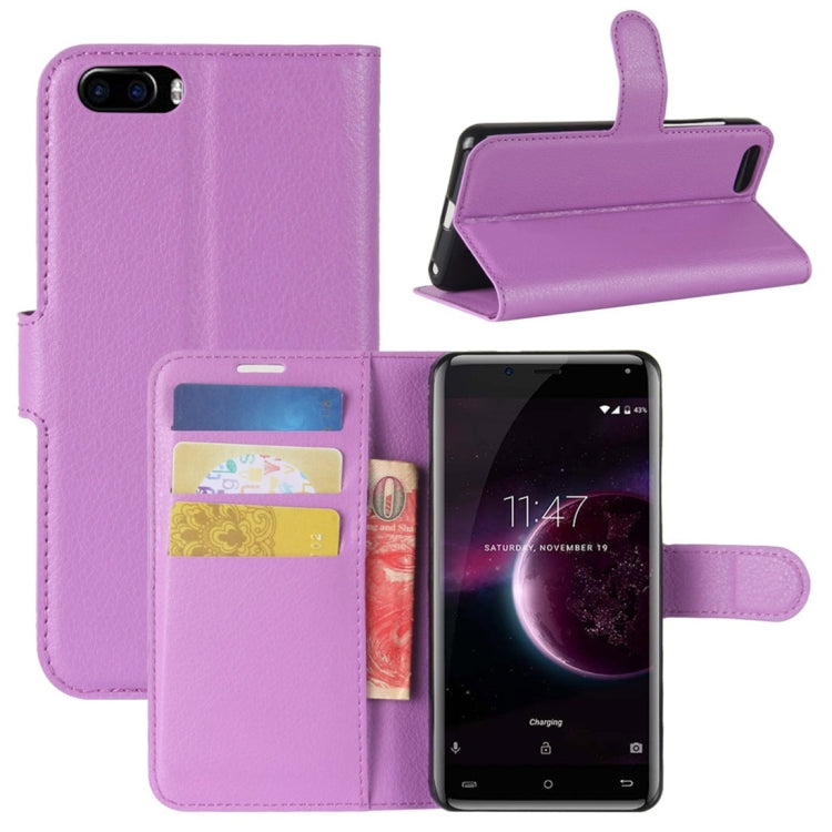 For CUBOT Magic Litchi Texture Horizontal Flip Leather Case with Holder & Card Slots & Wallet