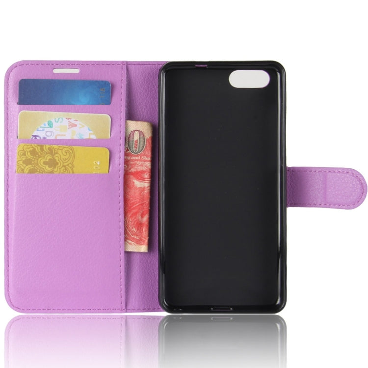 For CUBOT Magic Litchi Texture Horizontal Flip Leather Case with Holder & Card Slots & Wallet