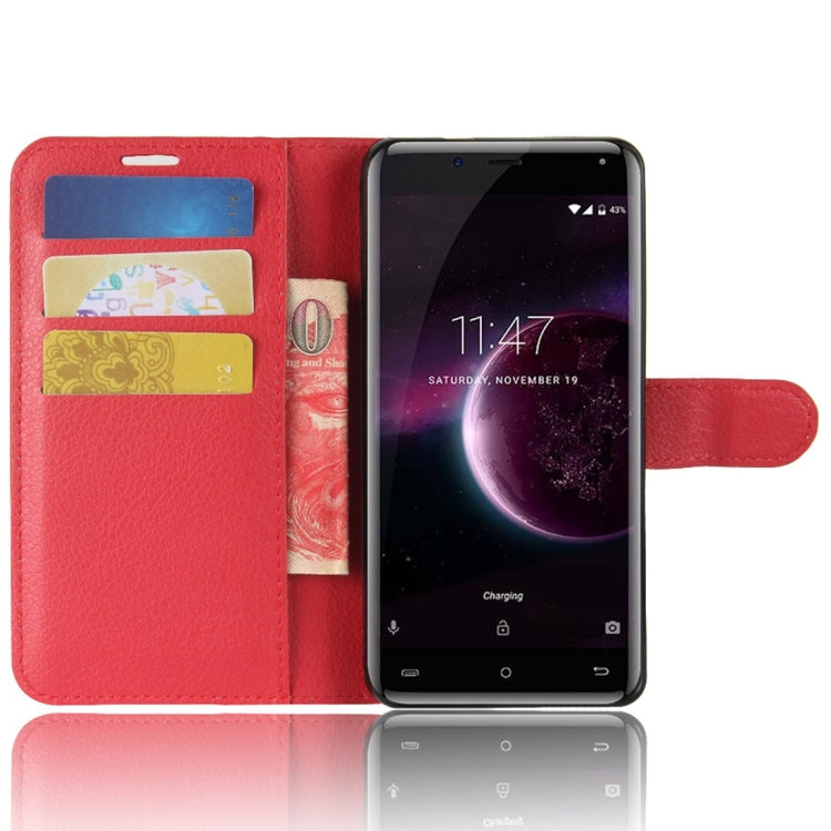 For CUBOT Magic Litchi Texture Horizontal Flip Leather Case with Holder & Card Slots & Wallet