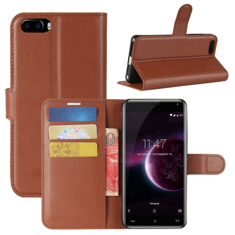For CUBOT Magic Litchi Texture Horizontal Flip Leather Case with Holder & Card Slots & Wallet