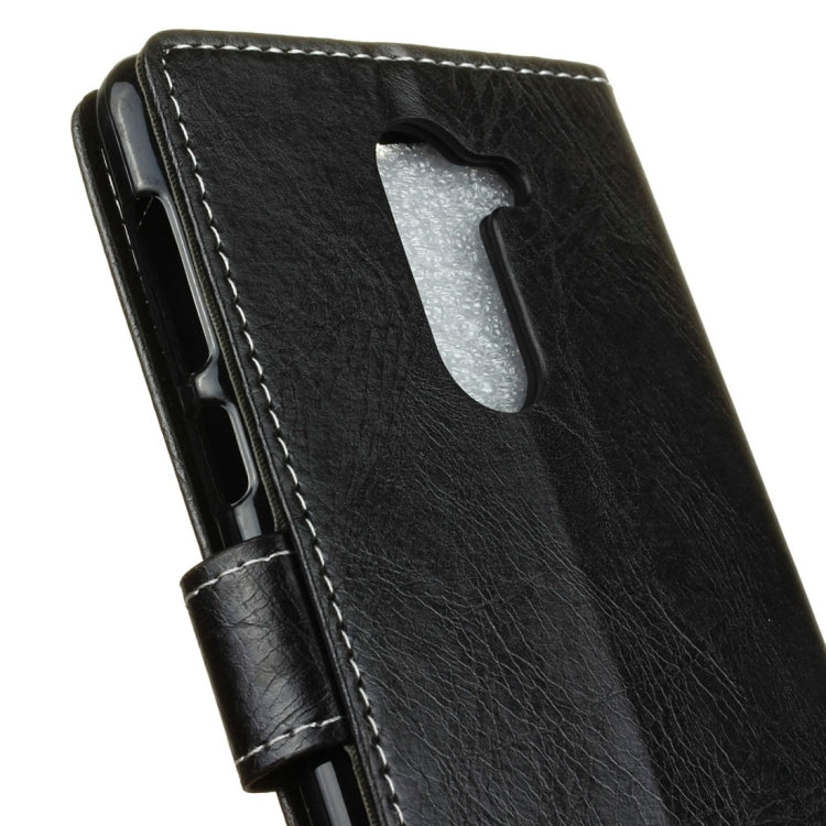 For Wileyfox Swift 2 Retro Crazy Horse Texture Horizontal Flip Leather Case with Holder & Card Slots & Wallet & Photo Frame