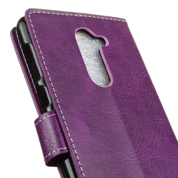 For Wileyfox Swift 2 Retro Crazy Horse Texture Horizontal Flip Leather Case with Holder & Card Slots & Wallet & Photo Frame