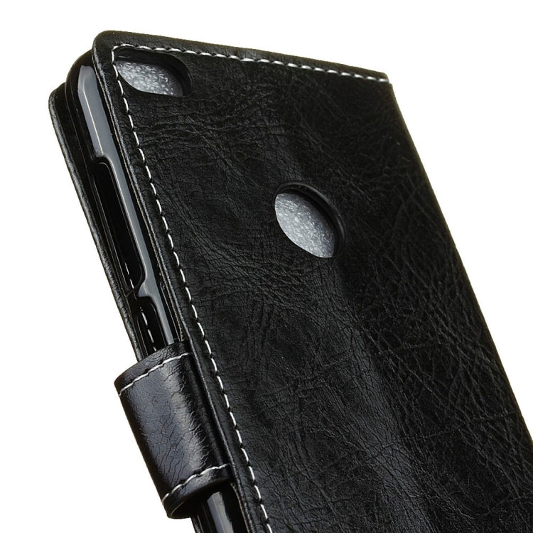 For Huawei P10 Lite Retro Crazy Horse Texture Horizontal Flip Leather Case with Holder & Card Slots & Wallet & Photo Frame