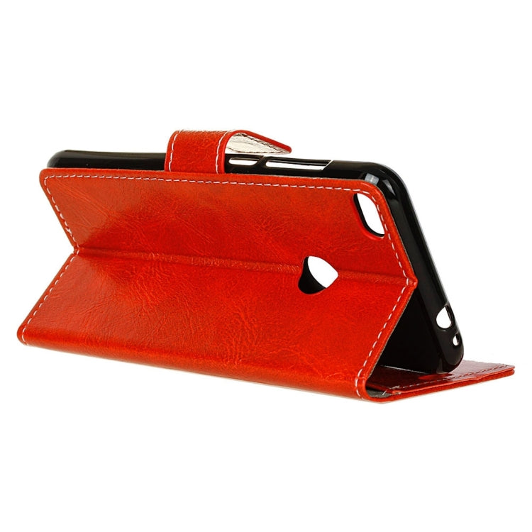 For Huawei P10 Lite Retro Crazy Horse Texture Horizontal Flip Leather Case with Holder & Card Slots & Wallet & Photo Frame