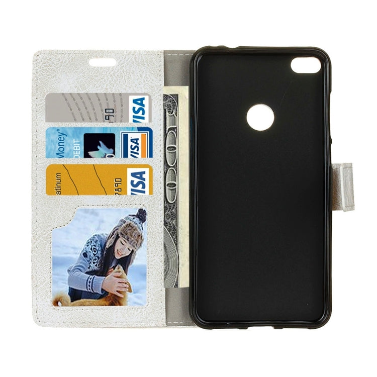 For Huawei P10 Lite Retro Crazy Horse Texture Horizontal Flip Leather Case with Holder & Card Slots & Wallet & Photo Frame