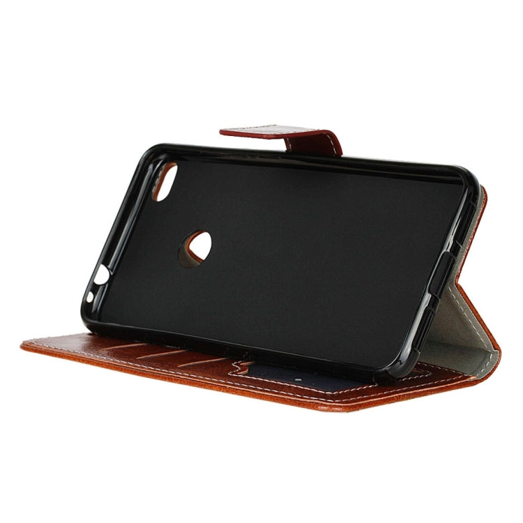 For Huawei P10 Lite Retro Crazy Horse Texture Horizontal Flip Leather Case with Holder & Card Slots & Wallet & Photo Frame