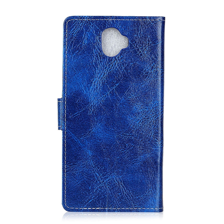 For Wiko WIM Retro Crazy Horse Texture Horizontal Flip Leather Case with Holder & Card Slots & Wallet & Photo Frame