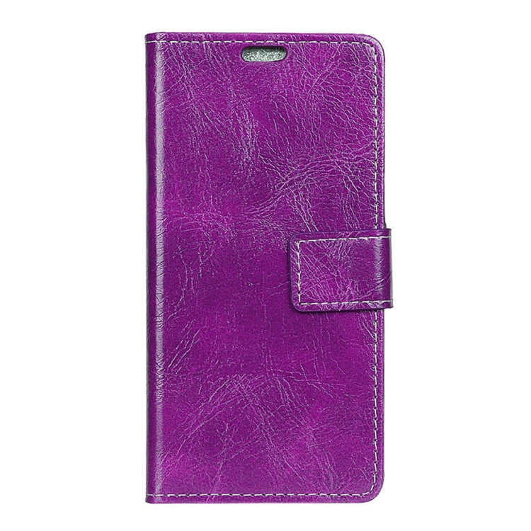For Wiko WIM Retro Crazy Horse Texture Horizontal Flip Leather Case with Holder & Card Slots & Wallet & Photo Frame