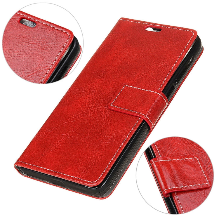 For Wiko WIM Retro Crazy Horse Texture Horizontal Flip Leather Case with Holder & Card Slots & Wallet & Photo Frame