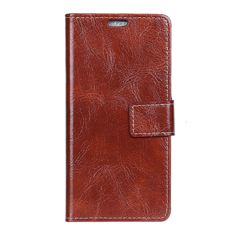 For Asus ZenFone 4 Pro ZS551KL Retro Crazy Horse Texture Horizontal Flip Leather Case with Holder & Card Slots & Wallet & Photo Frame
