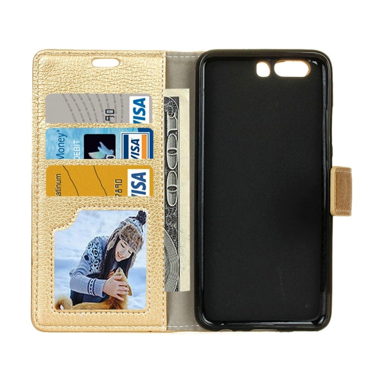 For Huawei P10 Plus Litchi Texture Horizontal Flip Leather Case with Holder & Card Slots & Wallet & Photo Frame
