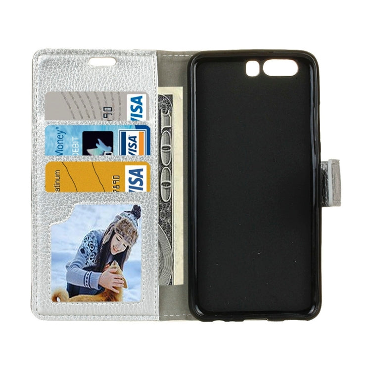For Huawei P10 Plus Litchi Texture Horizontal Flip Leather Case with Holder & Card Slots & Wallet & Photo Frame