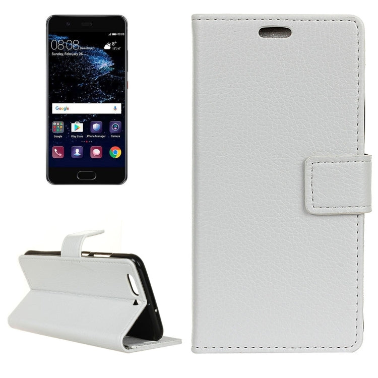 For Huawei P10 Plus Litchi Texture Horizontal Flip Leather Case with Holder & Card Slots & Wallet & Photo Frame