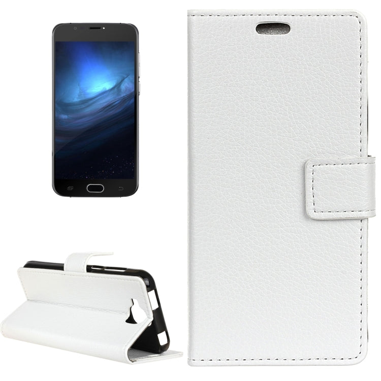 For Doogee X9 Mini (MPH1880) Litchi Texture Horizontal Flip Leather Case with Holder & Card Slots & Wallet & Photo Frame