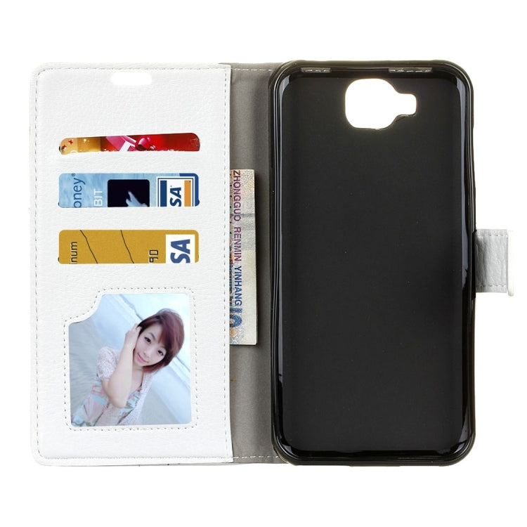 For Doogee X9 Mini (MPH1880) Litchi Texture Horizontal Flip Leather Case with Holder & Card Slots & Wallet & Photo Frame