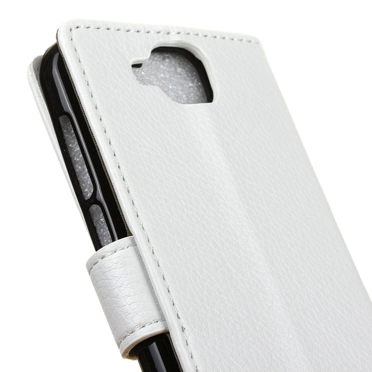For Doogee X9 Mini (MPH1880) Litchi Texture Horizontal Flip Leather Case with Holder & Card Slots & Wallet & Photo Frame