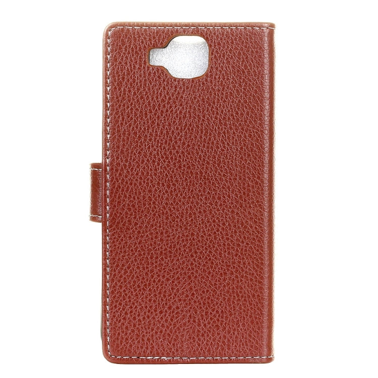 For Doogee X9 Mini (MPH1880) Litchi Texture Horizontal Flip Leather Case with Holder & Card Slots & Wallet & Photo Frame