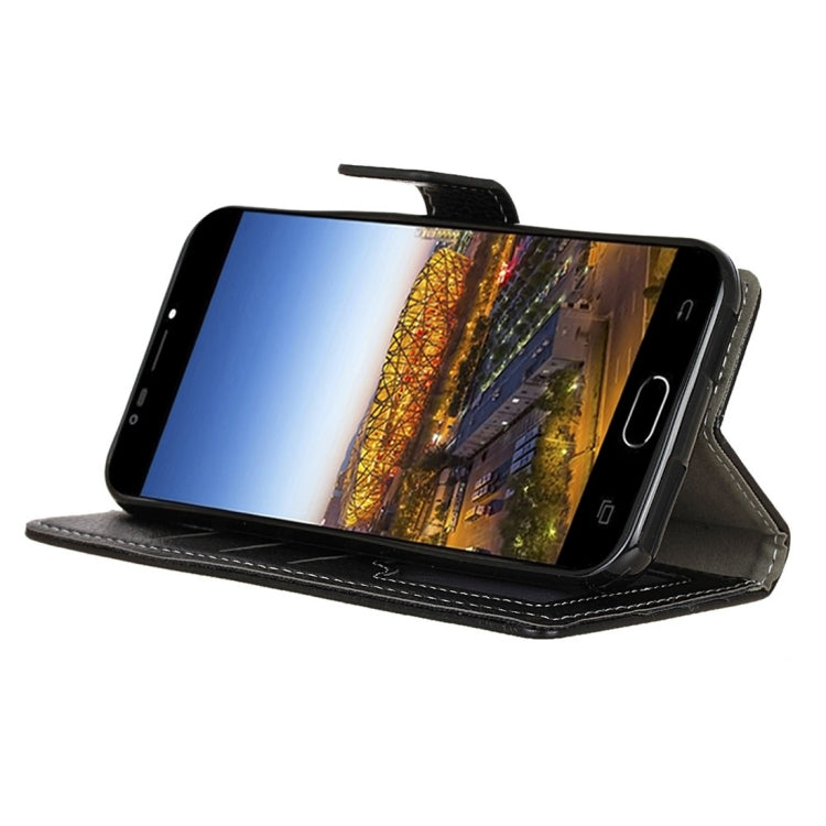 For Doogee X9 Mini (MPH1880) Litchi Texture Horizontal Flip Leather Case with Holder & Card Slots & Wallet & Photo Frame