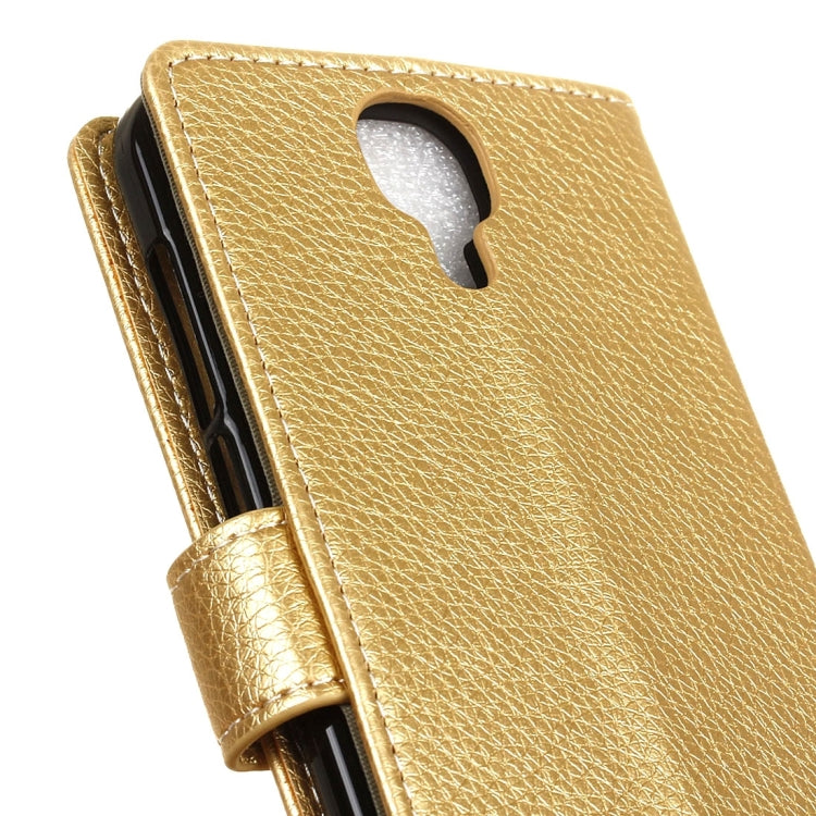 For DOOGEE X9 Pro (MPH1215) Litchi Texture Horizontal Flip Leather Case with Holder & Card Slots & Wallet & Photo Frame