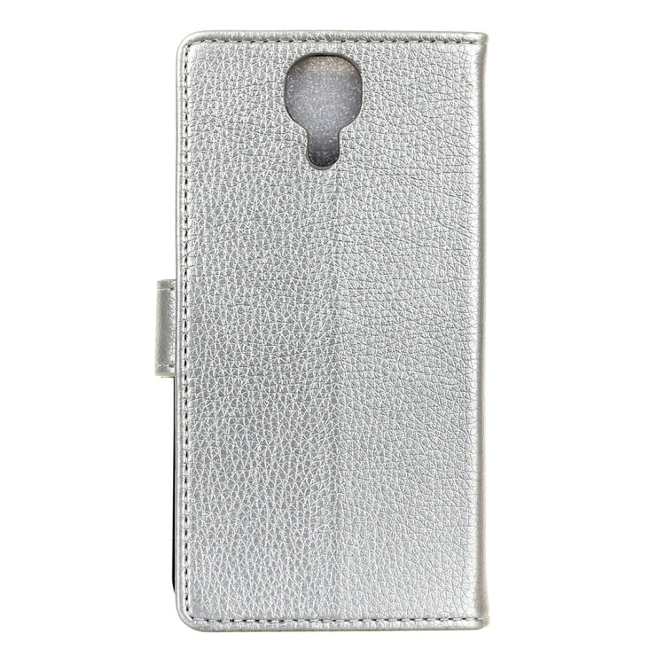 For DOOGEE X9 Pro (MPH1215) Litchi Texture Horizontal Flip Leather Case with Holder & Card Slots & Wallet & Photo Frame