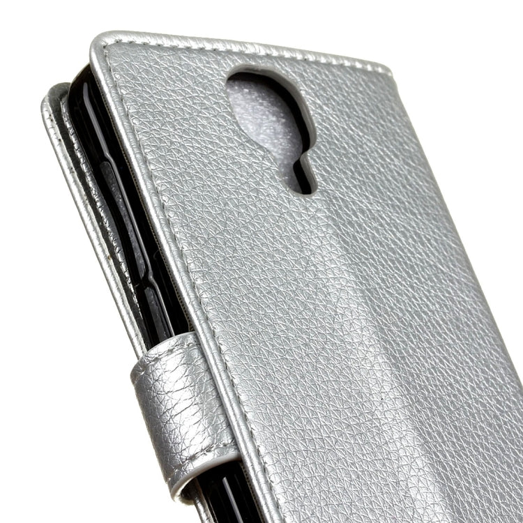 For DOOGEE X9 Pro (MPH1215) Litchi Texture Horizontal Flip Leather Case with Holder & Card Slots & Wallet & Photo Frame