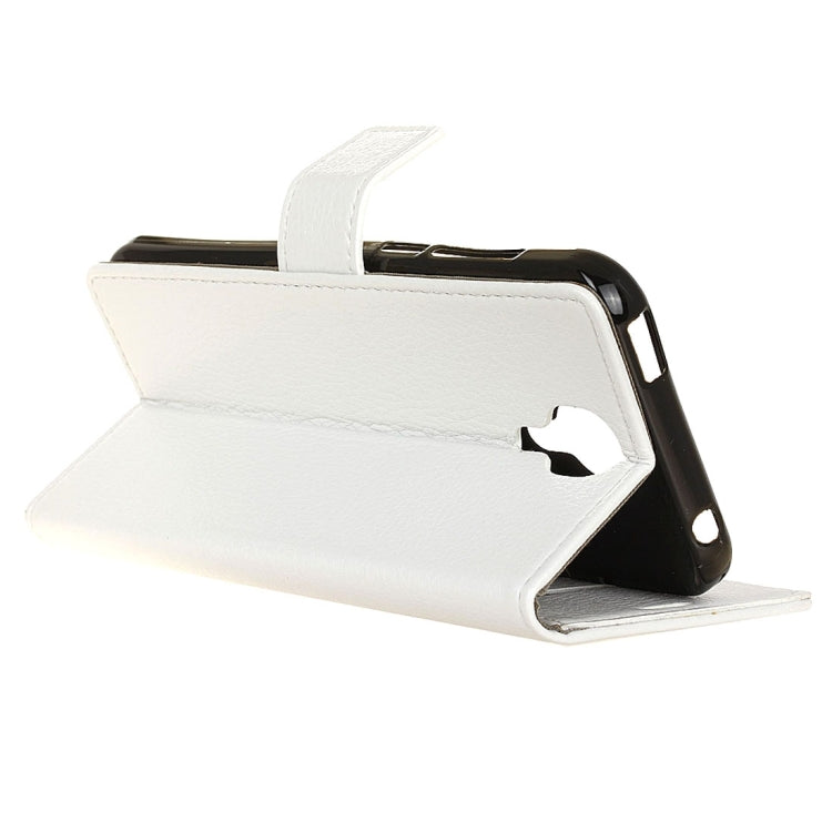 For DOOGEE X9 Pro (MPH1215) Litchi Texture Horizontal Flip Leather Case with Holder & Card Slots & Wallet & Photo Frame