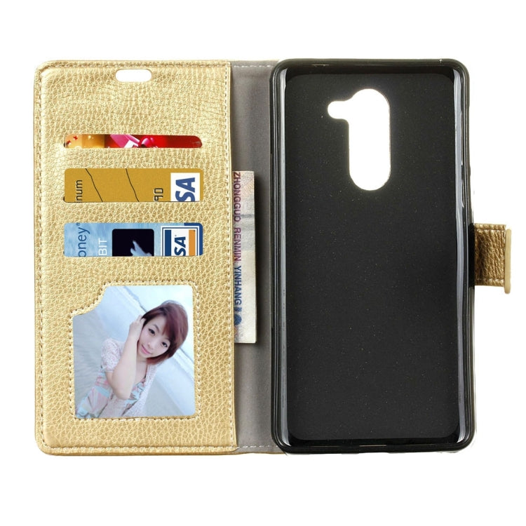 For Wileyfox Swift 2 Litchi Texture Horizontal Flip Leather Case with Holder & Card Slots & Wallet & Photo Frame